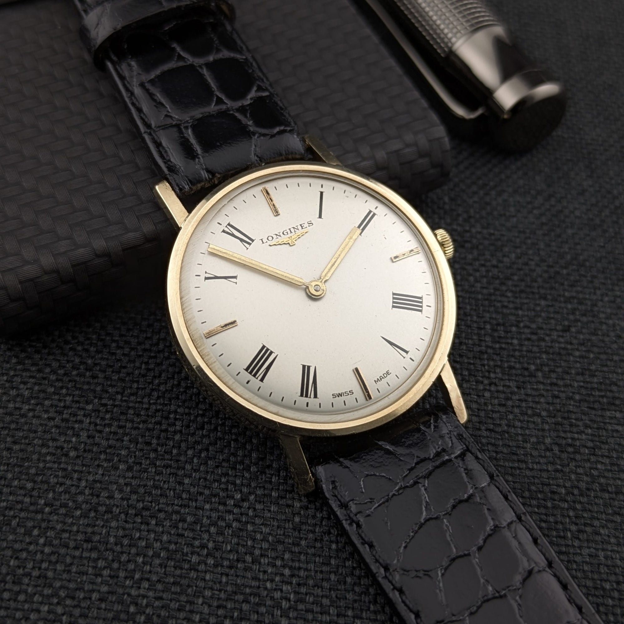 Circa 45 Years Old Gold Longines / Vintage 1979 Watch / Cal 428 Movement / Serviced vintage watch