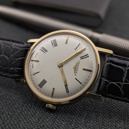 Circa 45 Years Old Gold Longines / Vintage 1979 Watch / Cal 428 Movement / Serviced vintage watch