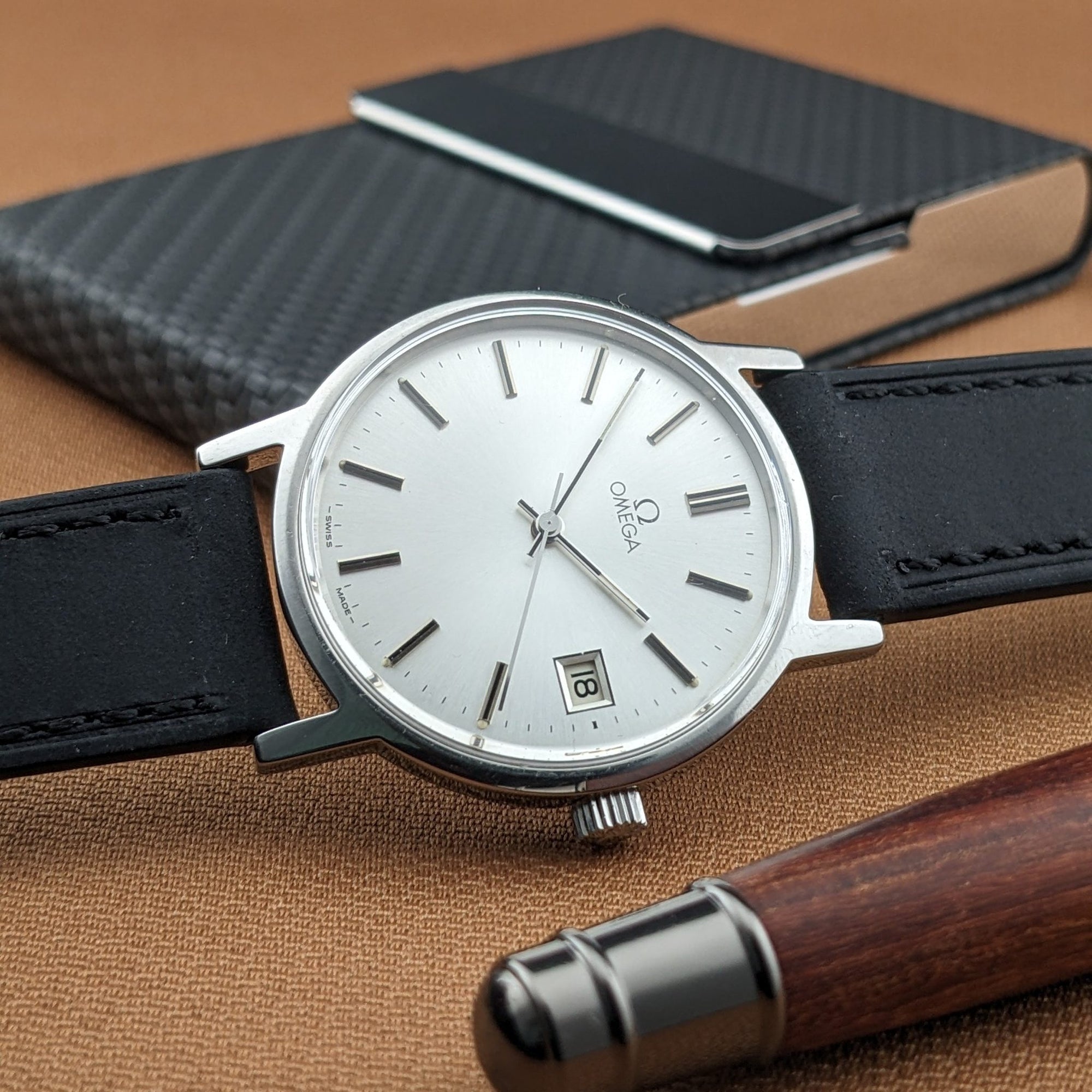 Circa 45 Years Old / Omega Classic / Ref 1360104 / Vintage 1980 Watch / Cal 1030 Movement / Serviced vintage watch