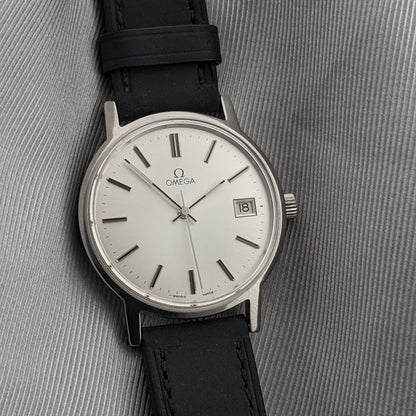 Circa 45 Years Old / Omega Classic / Ref 1360104 / Vintage 1980 Watch / Cal 1030 Movement / Serviced vintage watch