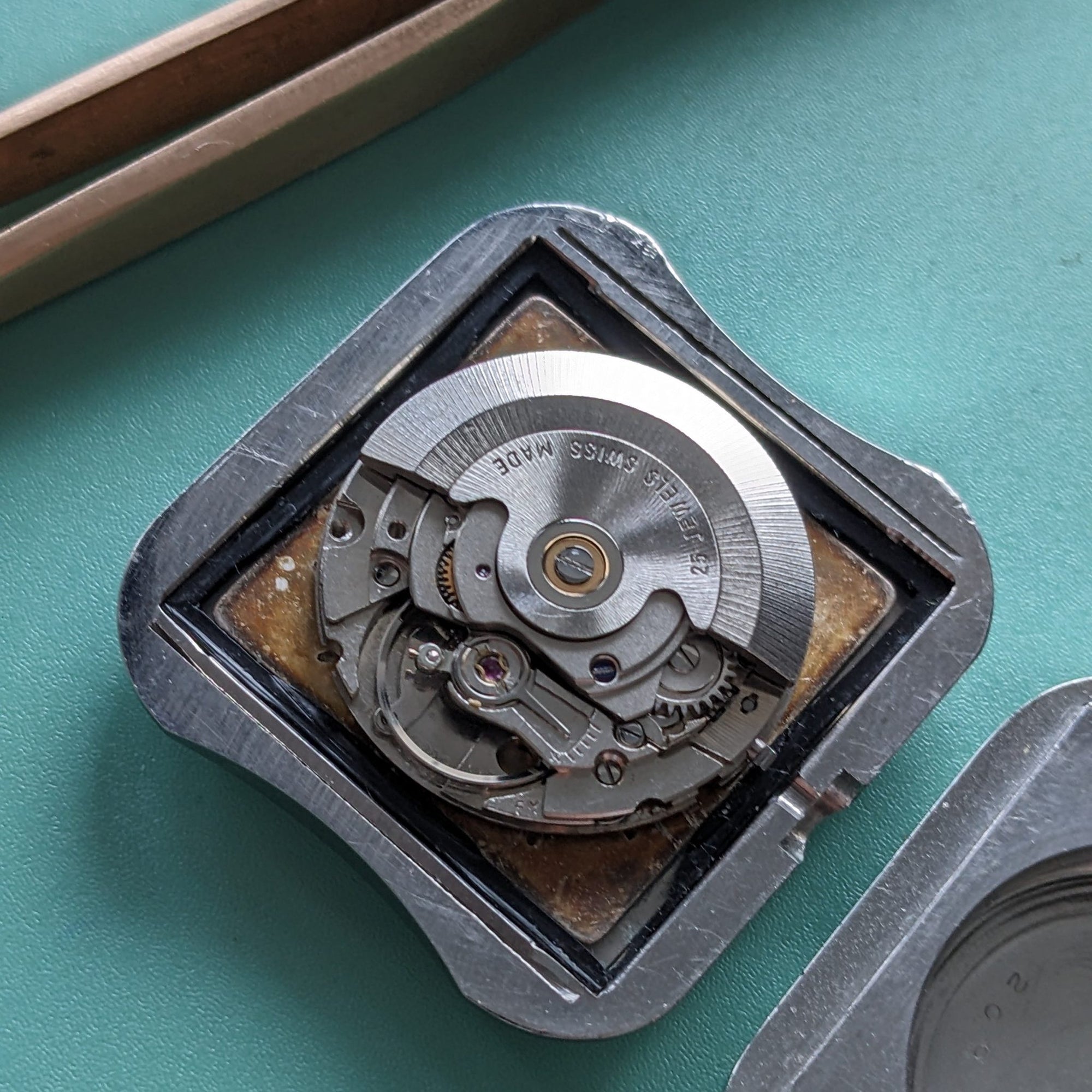 Circa 50 Years Old / Herodia Automatic Geneve / Vintage 1970s Watch / Cal ETA 2782 Movement / Serviced vintage watch