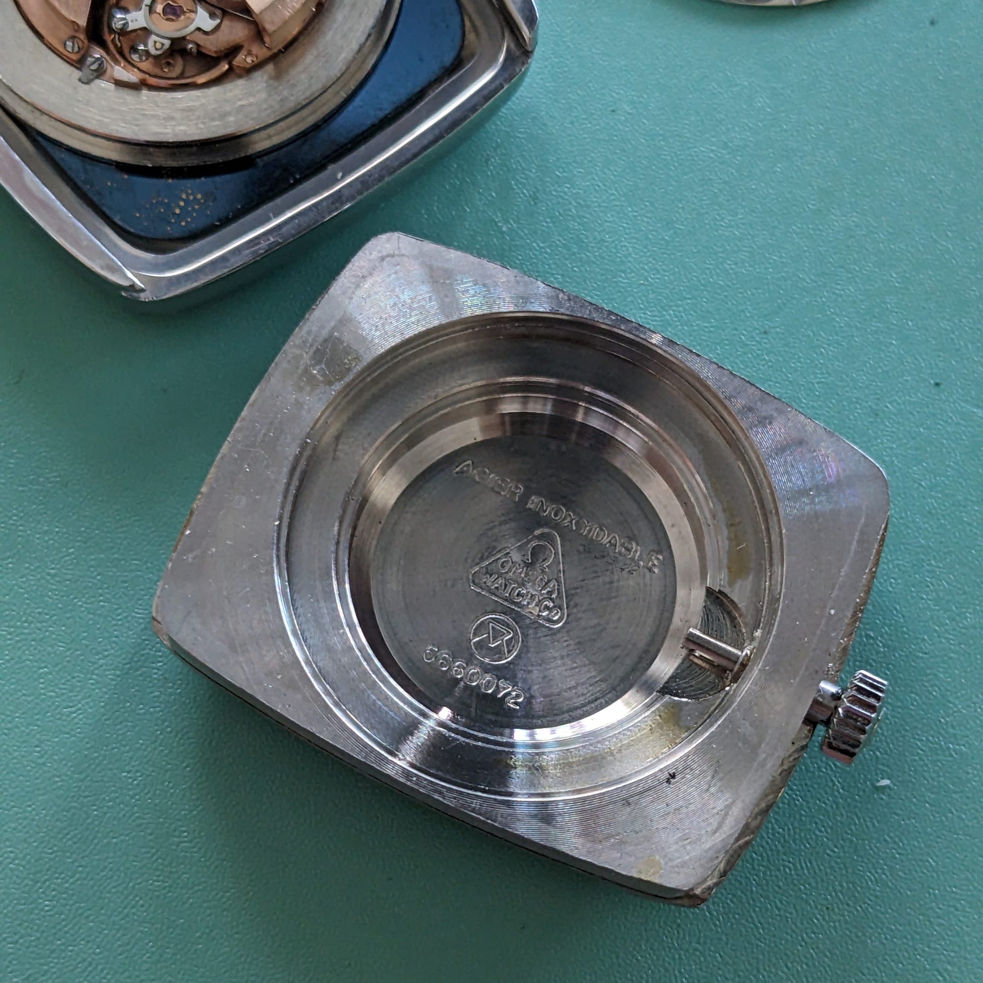 Circa 50 Years Old Lady Omega Genève Dynamic / Ref 5660072 / Vintage 1970s Watch / Cal 684 Movement / Serviced vintage watch