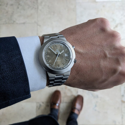 Circa 55 Years Old / Omega Chronostop Geneve Racing Jumbo / Ref 146.012 / Vintage 1969 Watch / Cal 920 Movement / Serviced vintage watch