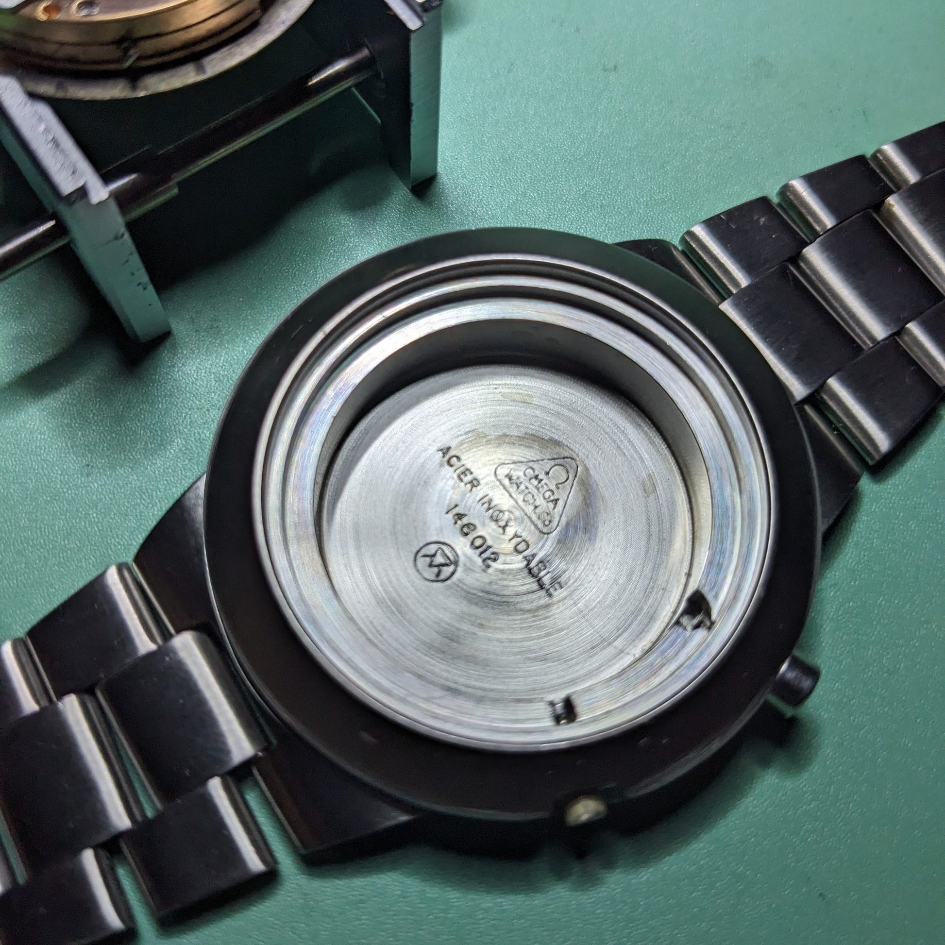 Circa 55 Years Old / Omega Chronostop Geneve Racing Jumbo / Ref 146.012 / Vintage 1969 Watch / Cal 920 Movement / Serviced vintage watch