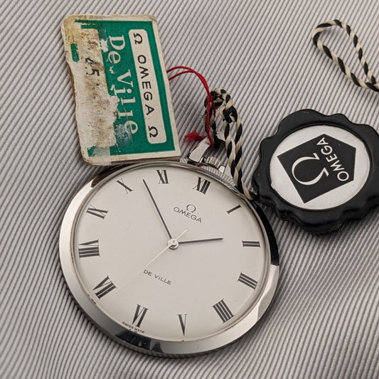 Circa 55 Years Old / Omega De Ville / Ref 131.1714 / Vintage 1969 Watch / Cal 601 Movement / Serviced dial
