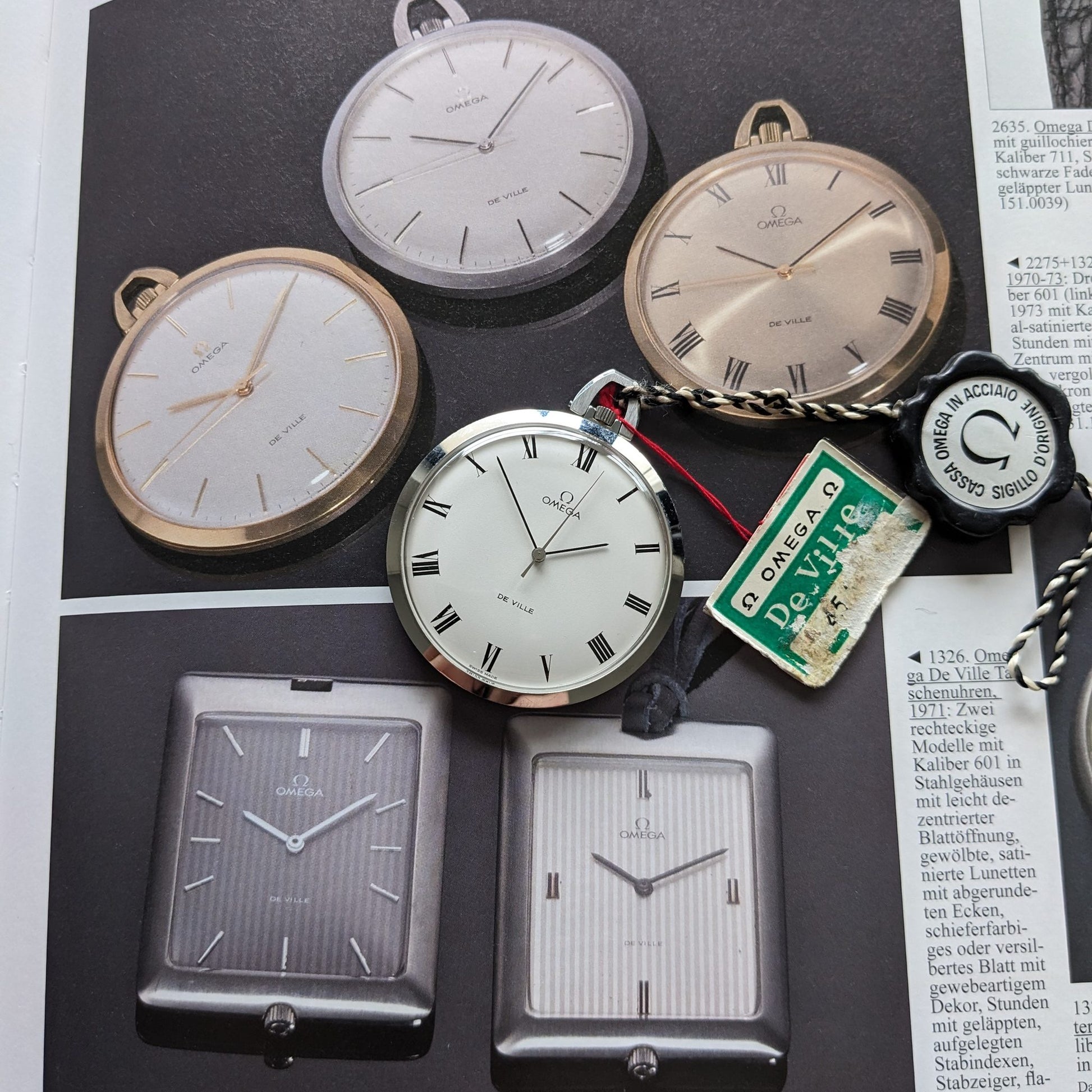 Circa 55 Years Old / Omega De Ville / Ref 131.1714 / Vintage 1969 Watch / Cal 601 Movement / Serviced vintage watch