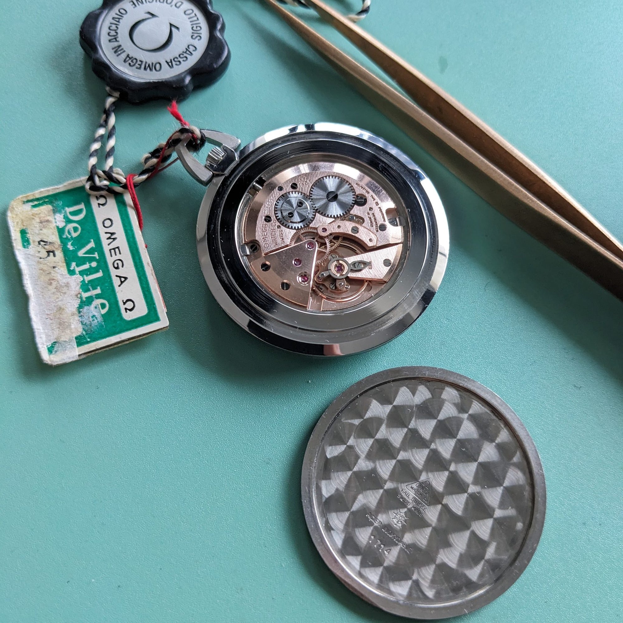 Circa 55 Years Old / Omega De Ville / Ref 131.1714 / Vintage 1969 Watch / Cal 601 Movement / Serviced vintage watch