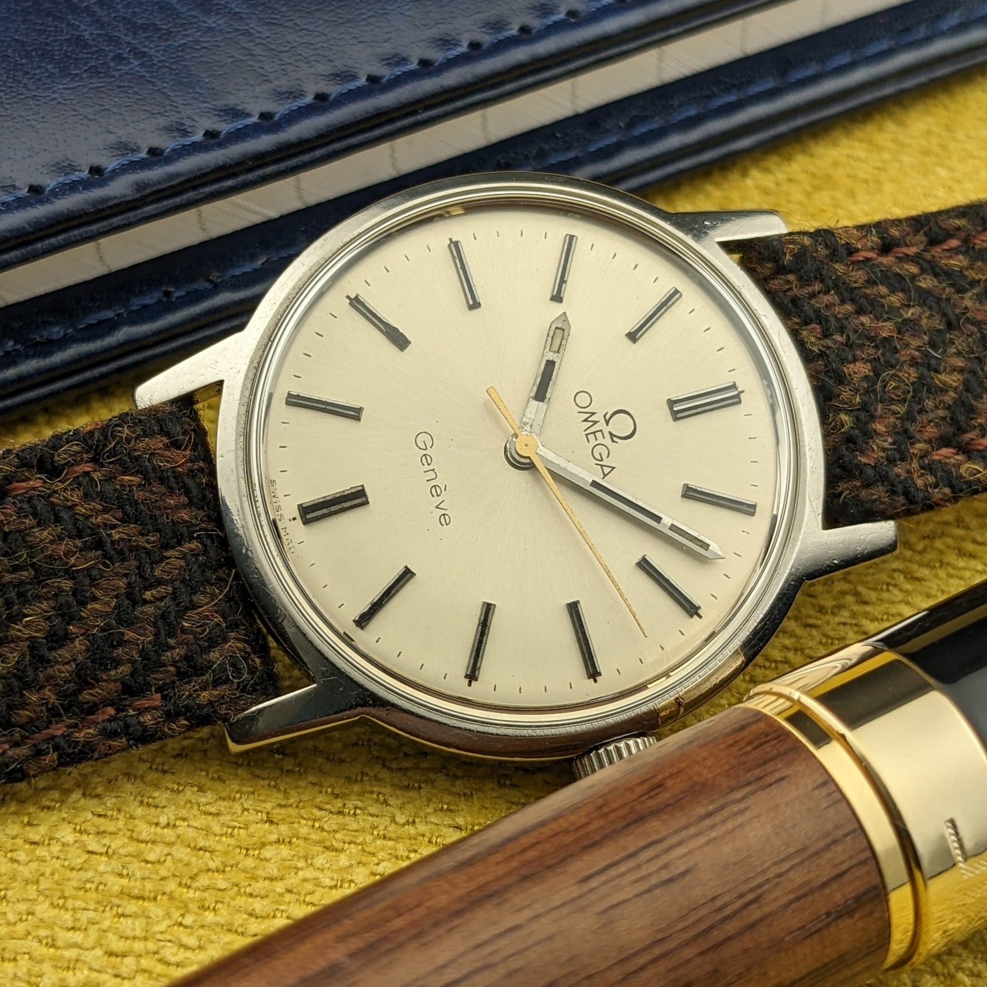 Circa 55 Years Old / Omega Genève / Ref 135.070 / Vintage 1969 Watch / Cal 601 Movement / Serviced vintage watch