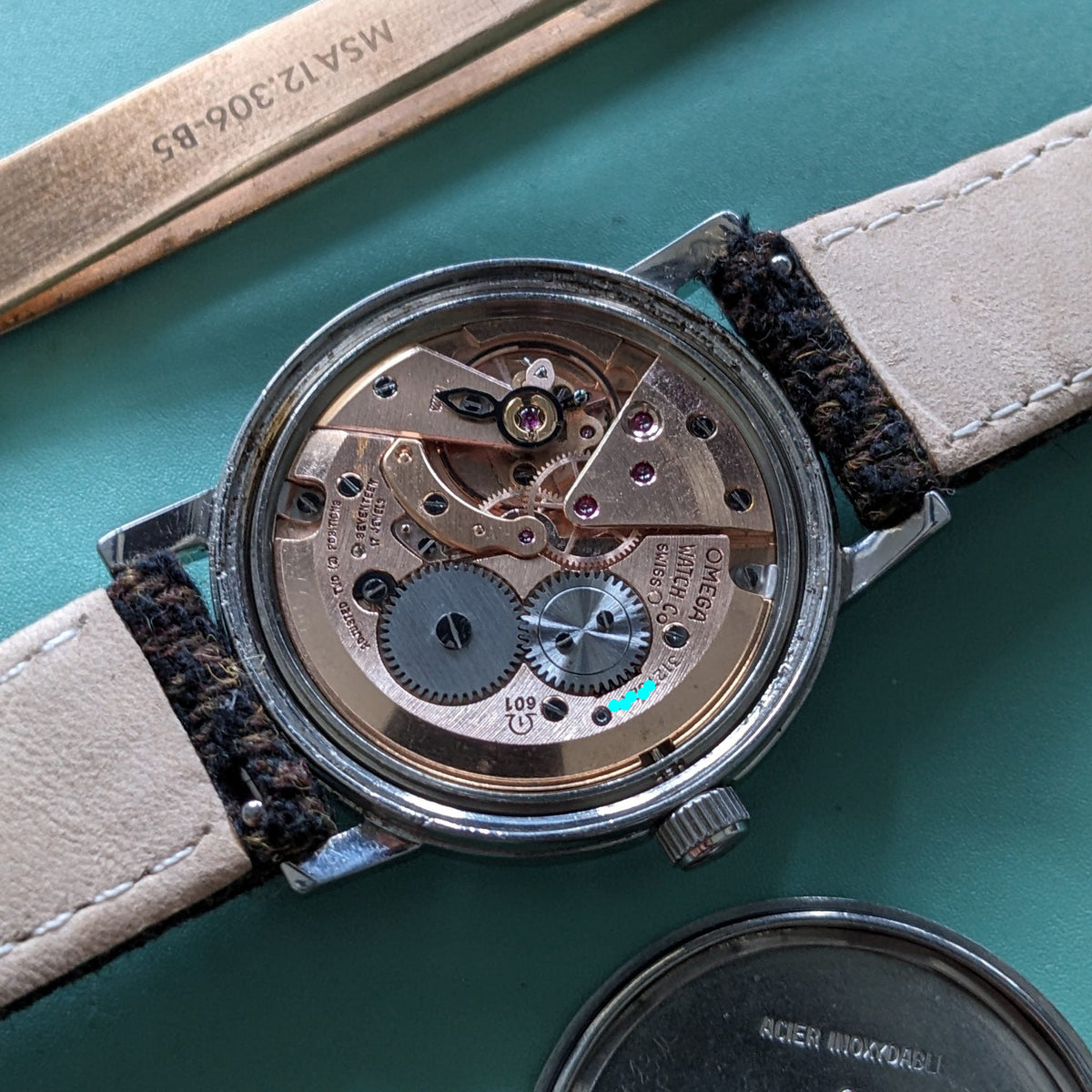 Circa 55 Years Old / Omega Genève / Ref 135.070 / Vintage 1969 Watch / Cal 601 Movement / Serviced vintage watch
