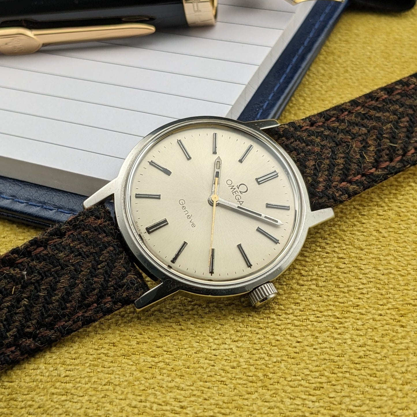Circa 55 Years Old / Omega Genève / Ref 135.070 / Vintage 1969 Watch / Cal 601 Movement / Serviced vintage watch