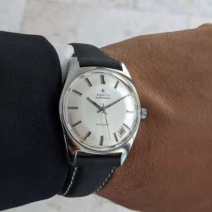 Circa 55 Years Old / Zenith Autosport / Ref P/6505-1 / Vintage 1970 Watch / Cal 2562PC Movement / Serviced vintage watch
