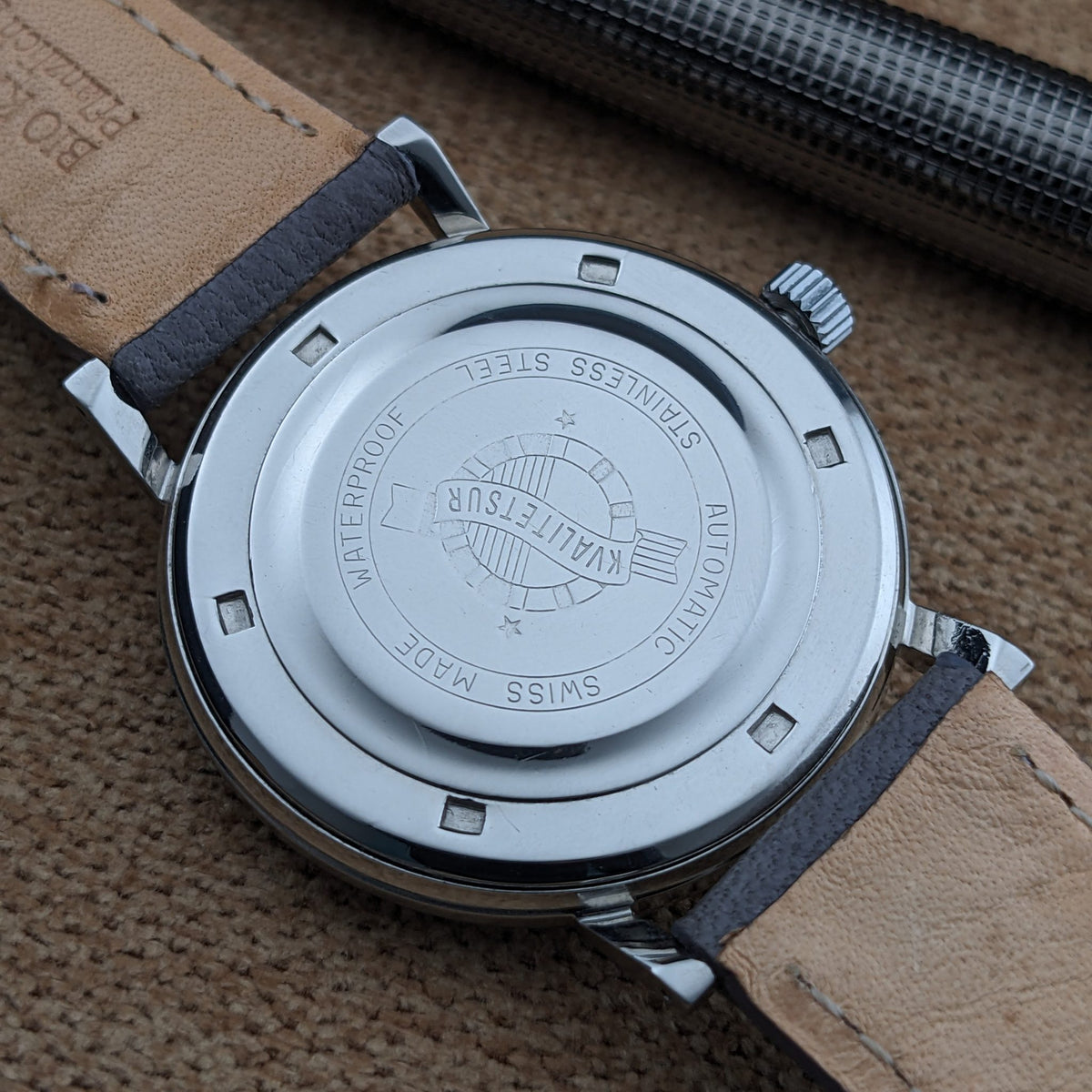 Circa 60 Years Old / Atlantic Automatic / Vintage 1960s Watch / Cal 1716-17 Movement / Serviced dial