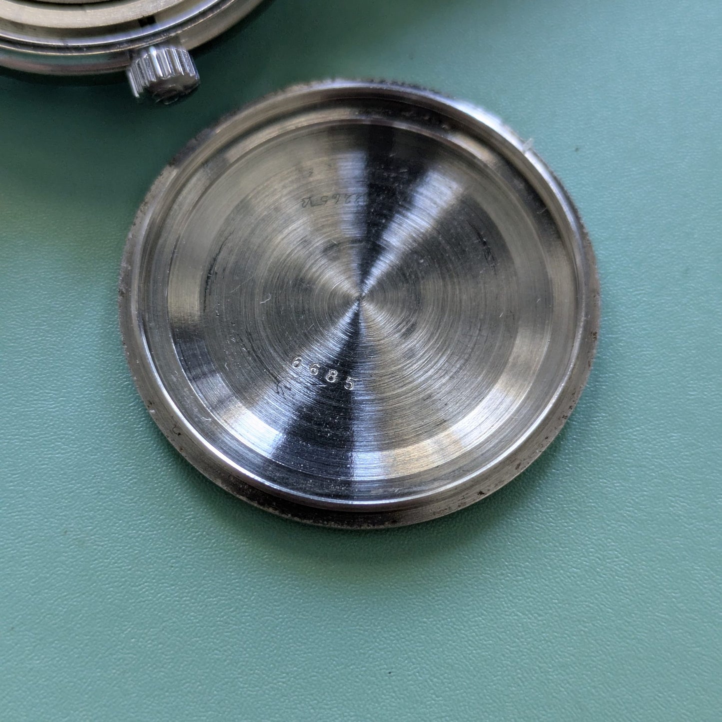 Circa 60 Years Old / Atlantic Automatic / Vintage 1960s Watch / Cal 1716-17 Movement / Serviced vintage watch