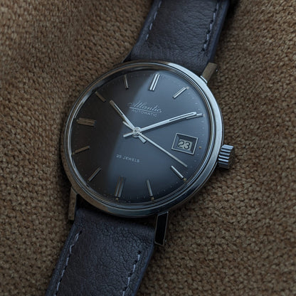 Circa 60 Years Old / Atlantic Automatic / Vintage 1960s Watch / Cal 1716-17 Movement / Serviced vintage watch