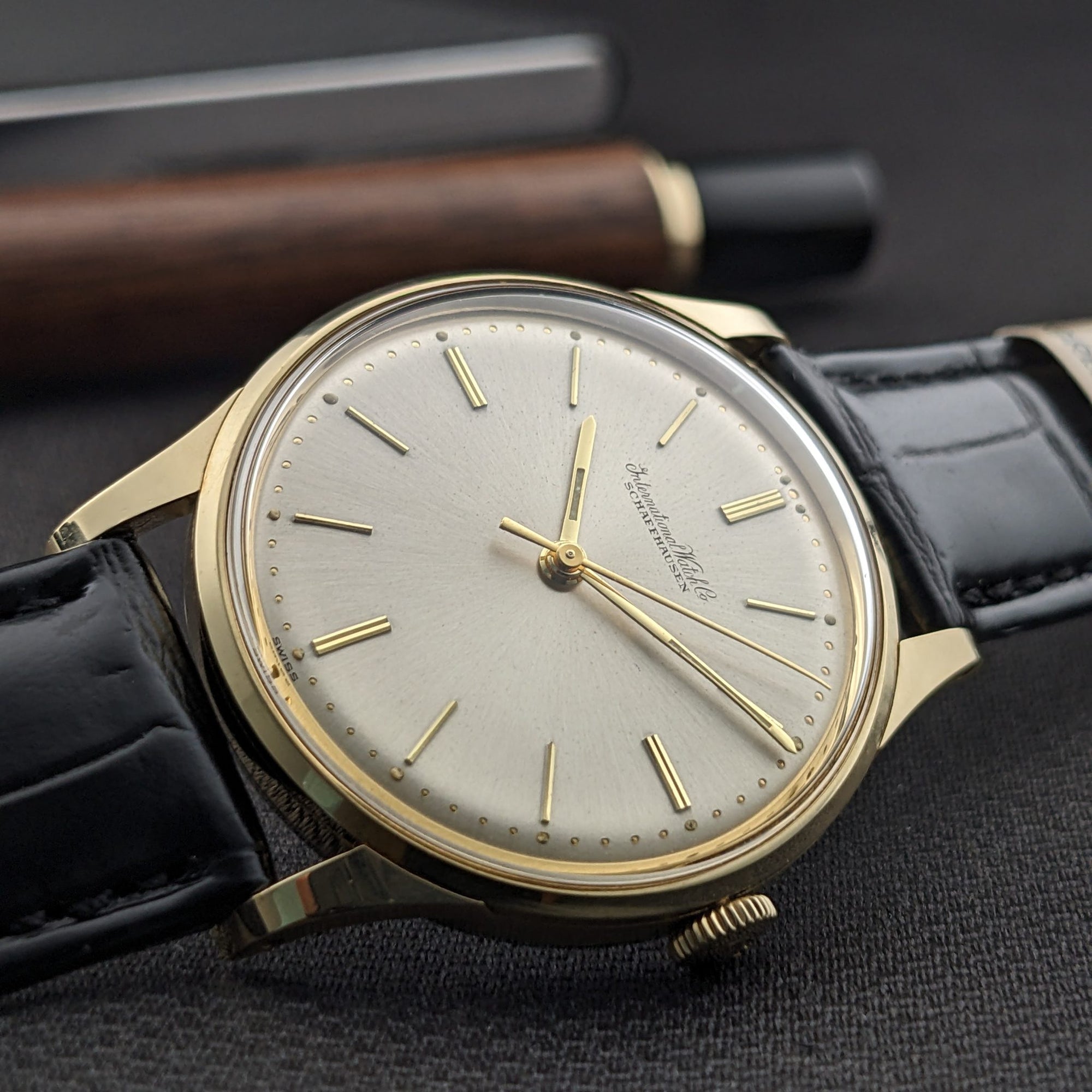 Circa 60 Years Old / IWC Schaffhausen / Ref 709 / Vintage 1960s Watch / Cal 89 Movement / Serviced dial