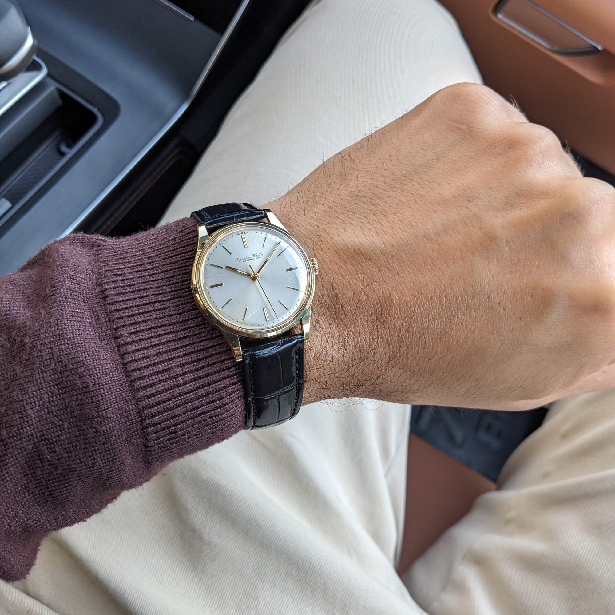 Circa 60 Years Old / IWC Schaffhausen / Ref 709 / Vintage 1960s Watch / Cal 89 Movement / Serviced vintage watch