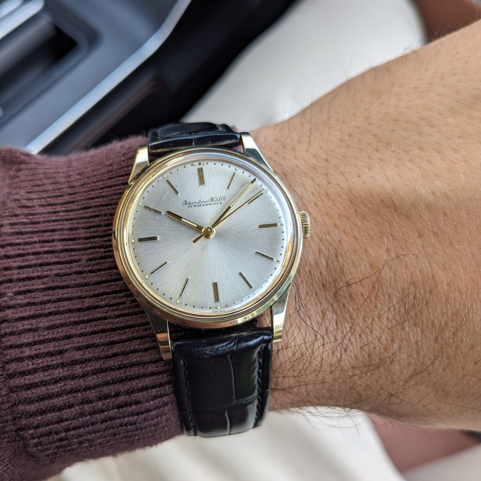 Circa 60 Years Old / IWC Schaffhausen / Ref 709 / Vintage 1960s Watch / Cal 89 Movement / Serviced vintage watch