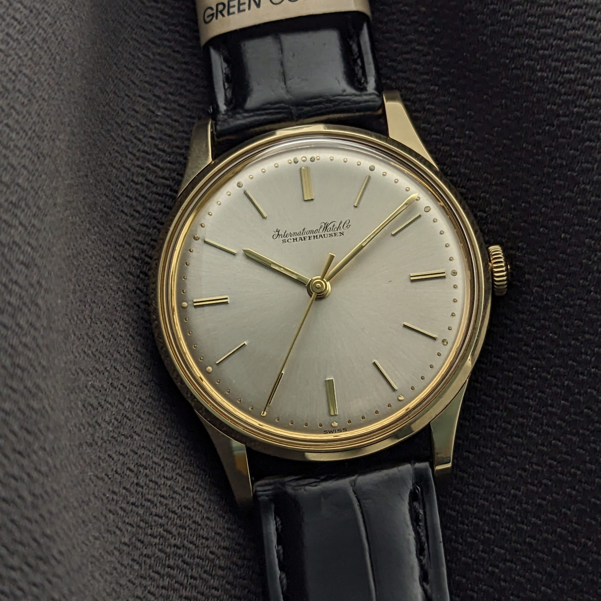 Circa 60 Years Old / IWC Schaffhausen / Ref 709 / Vintage 1960s Watch / Cal 89 Movement / Serviced vintage watch