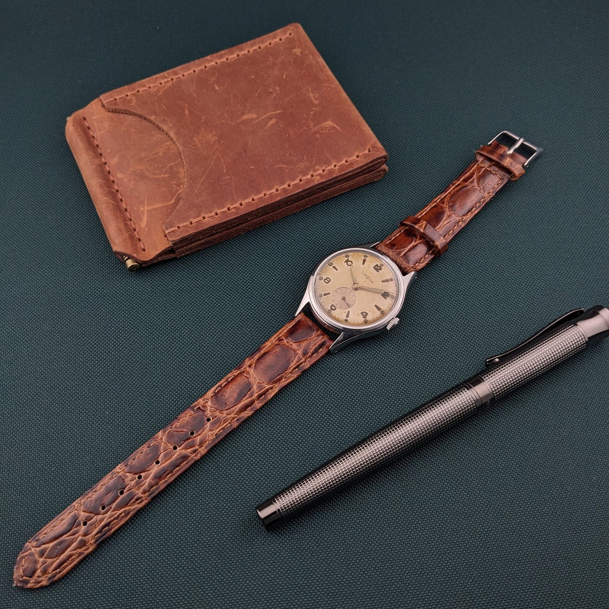 Circa 60 Years Old Lemania sei tacche Vintage 1960s Serviced Watch vintage watch