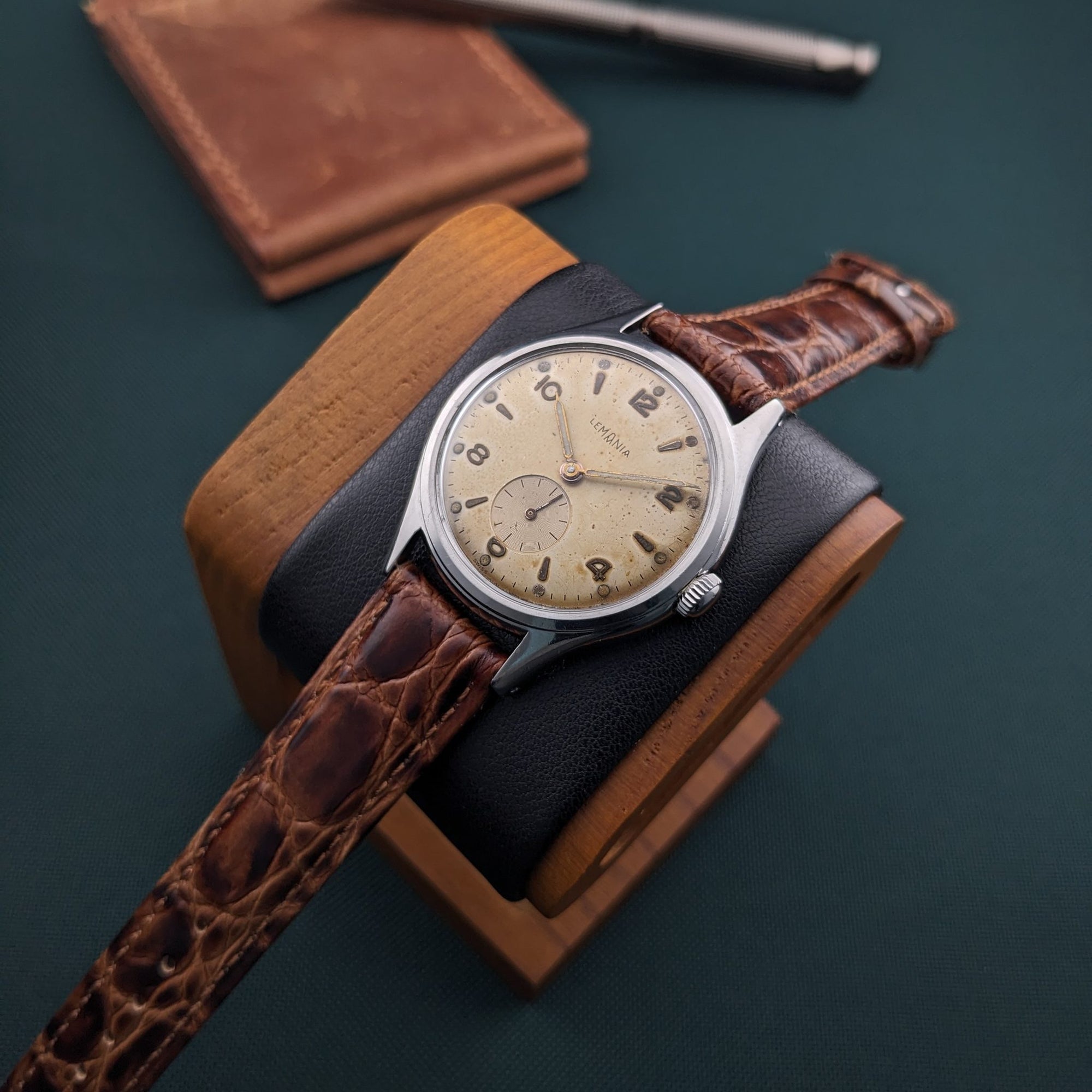 Circa 60 Years Old Lemania sei tacche Vintage 1960s Serviced Watch vintage watch