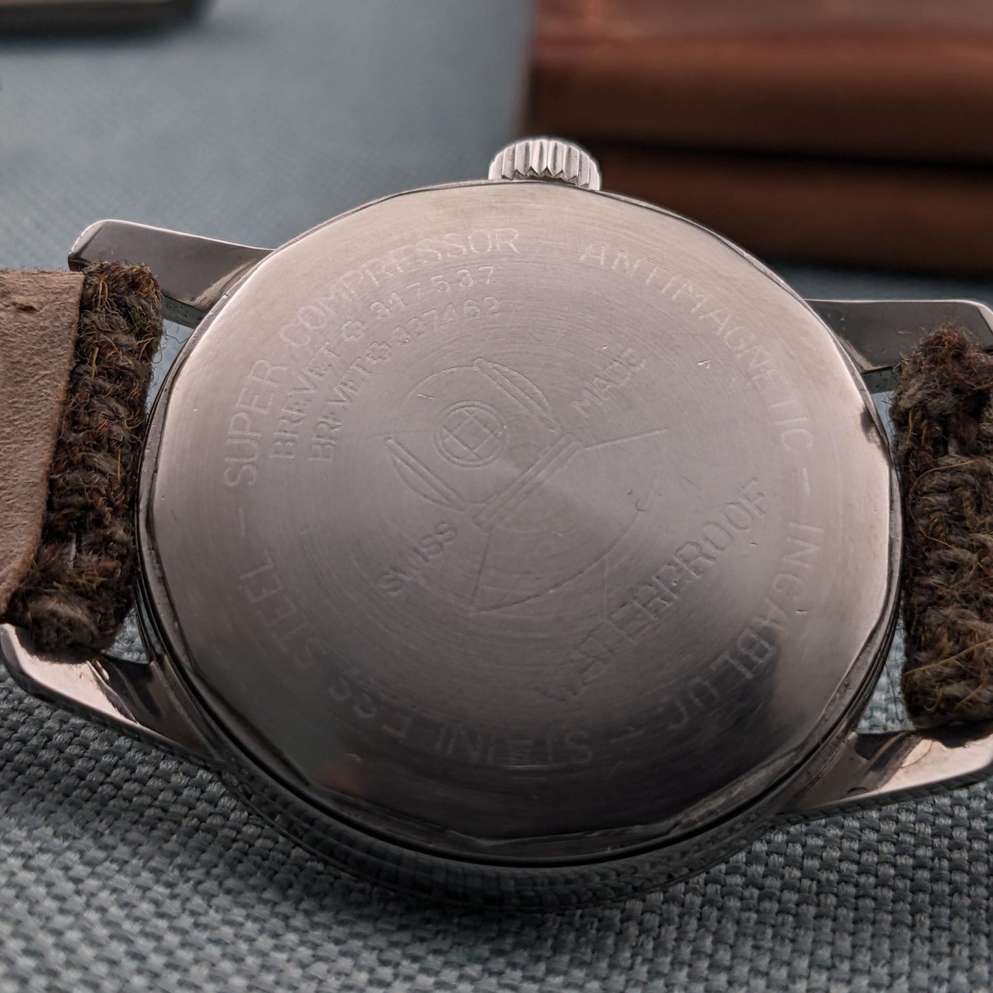 Circa 60 Years Old / Lemania SUPER COMPRESSOR / Ref 941-67 / Vintage 1960s Watch / Cal 3000 Movement / Serviced vintage watch
