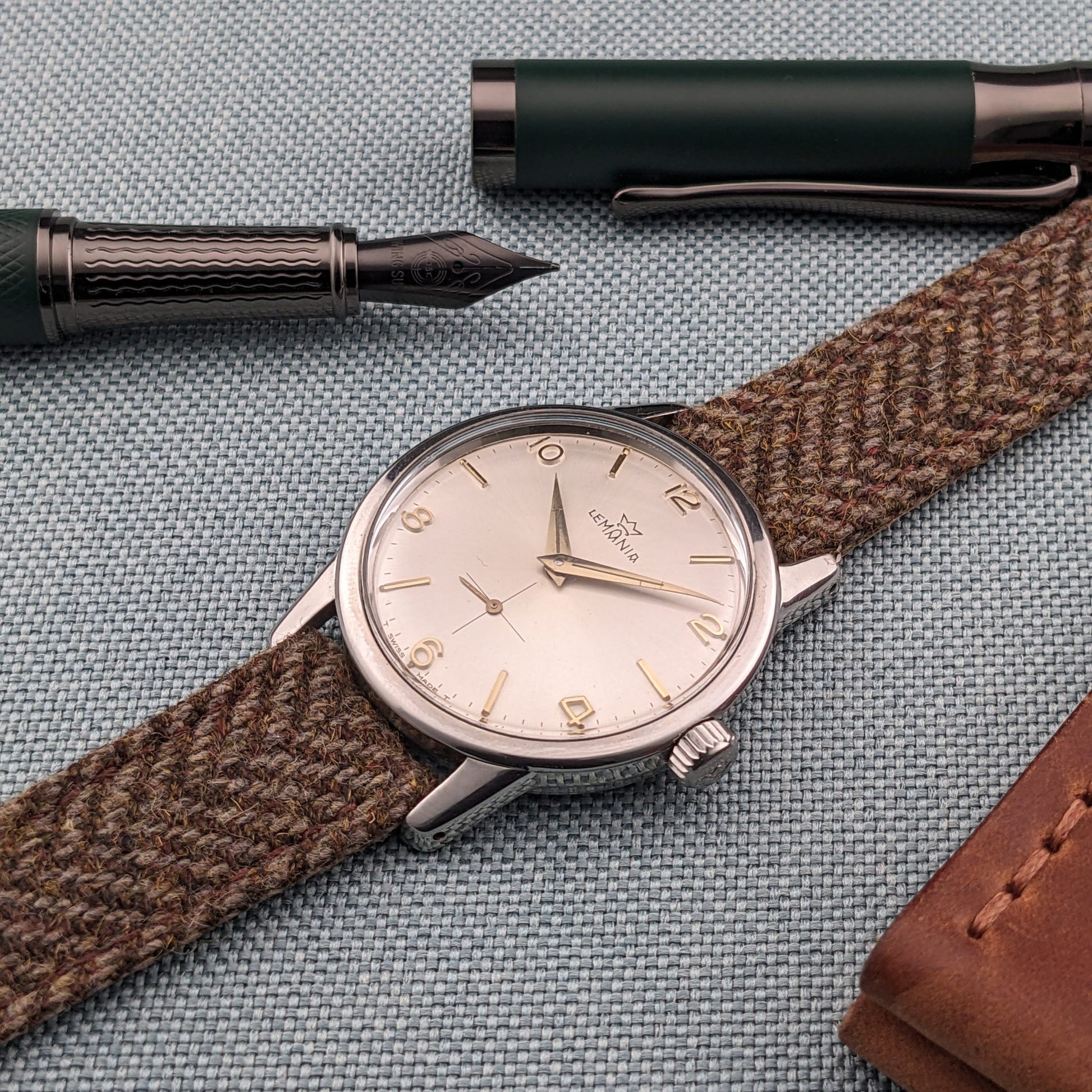 Circa 60 Years Old / Lemania SUPER COMPRESSOR / Ref 941-67 / Vintage 1960s Watch / Cal 3000 Movement / Serviced vintage watch