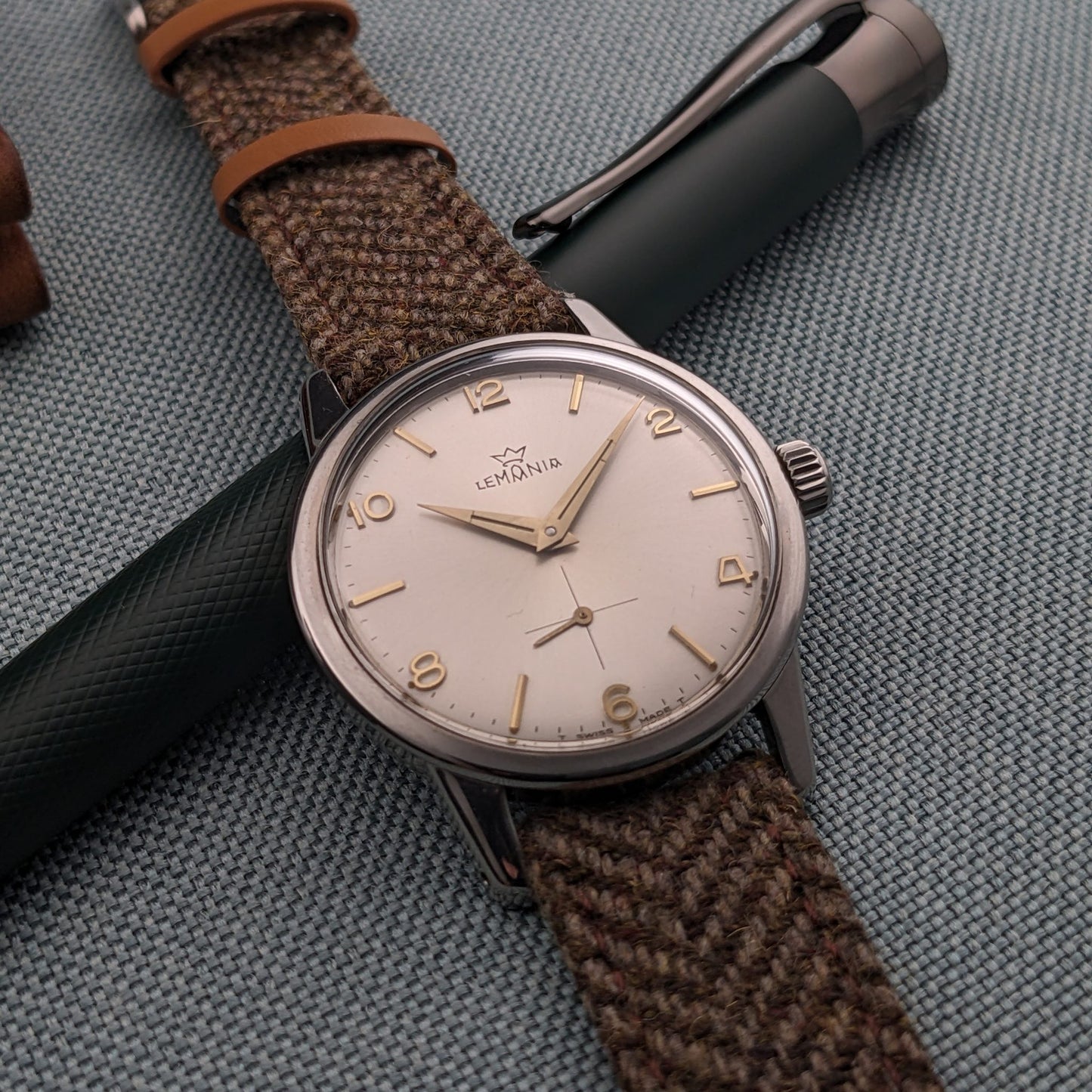 Circa 60 Years Old / Lemania SUPER COMPRESSOR / Ref 941-67 / Vintage 1960s Watch / Cal 3000 Movement / Serviced vintage watch