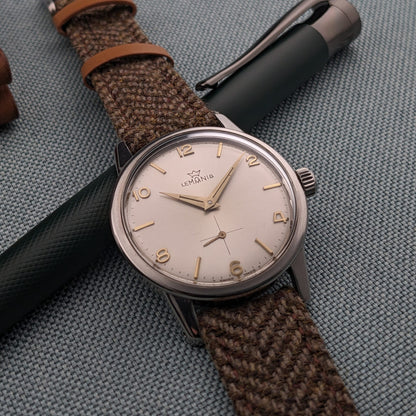 Circa 60 Years Old / Lemania SUPER COMPRESSOR / Ref 941-67 / Vintage 1960s Watch / Cal 3000 Movement / Serviced vintage watch