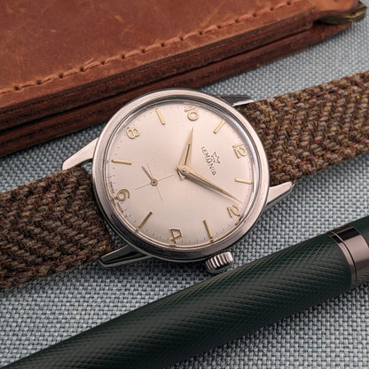 Circa 60 Years Old / Lemania SUPER COMPRESSOR / Ref 941-67 / Vintage 1960s Watch / Cal 3000 Movement / Serviced vintage watch