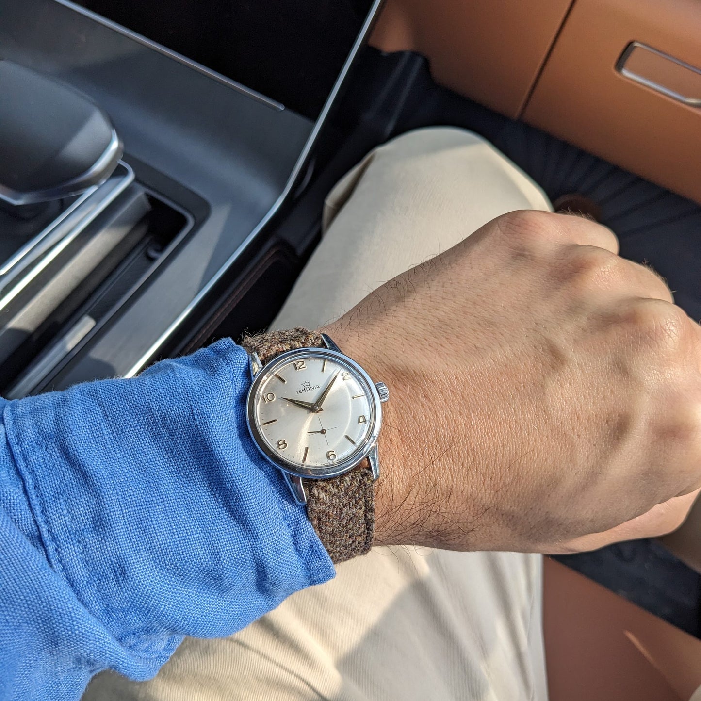 Circa 60 Years Old / Lemania SUPER COMPRESSOR / Ref 941-67 / Vintage 1960s Watch / Cal 3000 Movement / Serviced vintage watch
