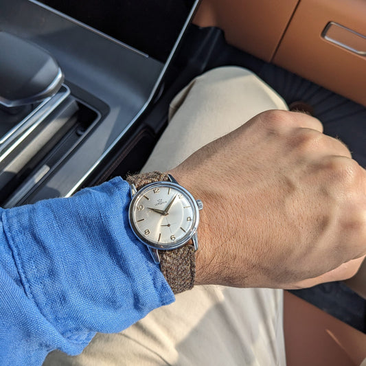 Circa 60 Years Old / Lemania SUPER COMPRESSOR / Ref 941-67 / Vintage 1960s Watch / Cal 3000 Movement / Serviced vintage watch