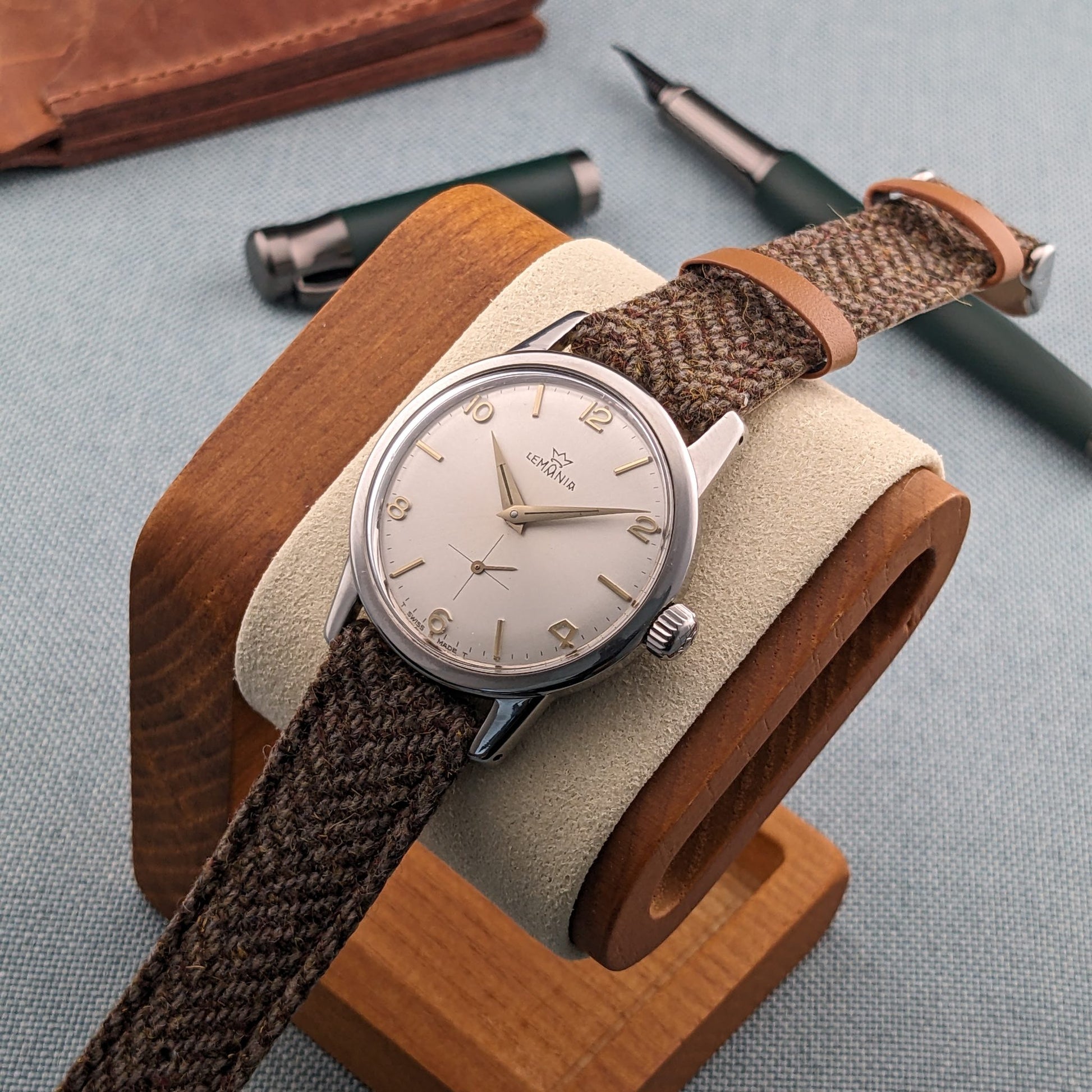 Circa 60 Years Old / Lemania SUPER COMPRESSOR / Ref 941-67 / Vintage 1960s Watch / Cal 3000 Movement / Serviced vintage watch