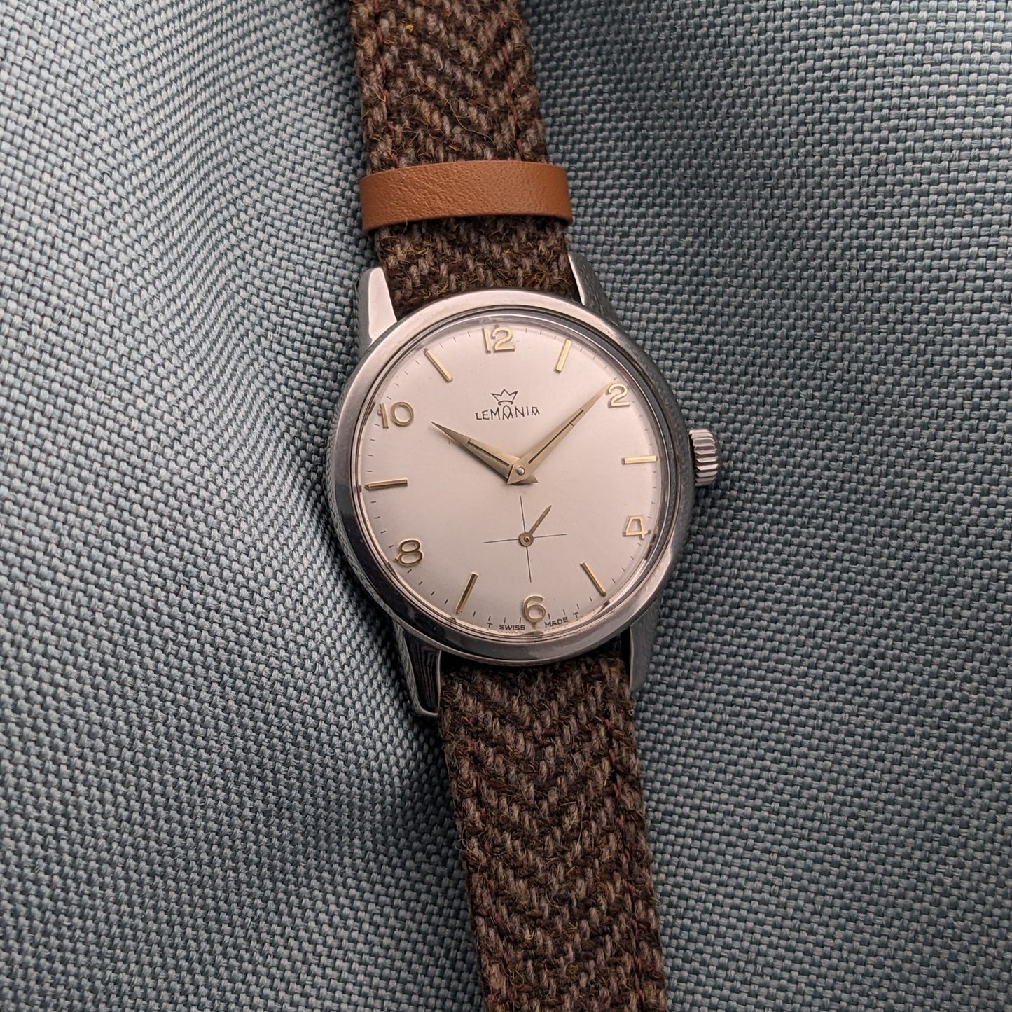 Circa 60 Years Old / Lemania SUPER COMPRESSOR / Ref 941-67 / Vintage 1960s Watch / Cal 3000 Movement / Serviced vintage watch