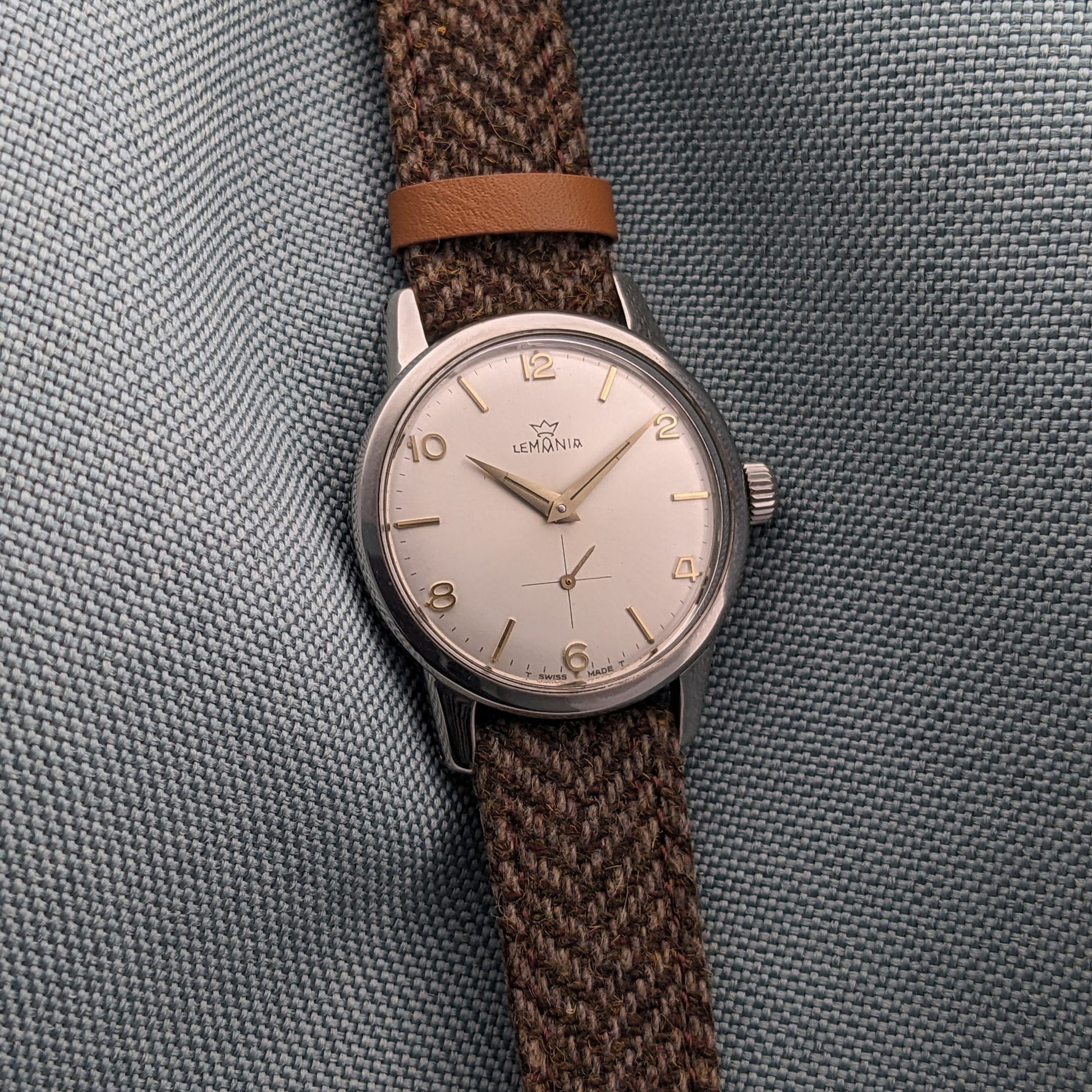 Circa 60 Years Old / Lemania SUPER COMPRESSOR / Ref 941-67 / Vintage 1960s Watch / Cal 3000 Movement / Serviced vintage watch