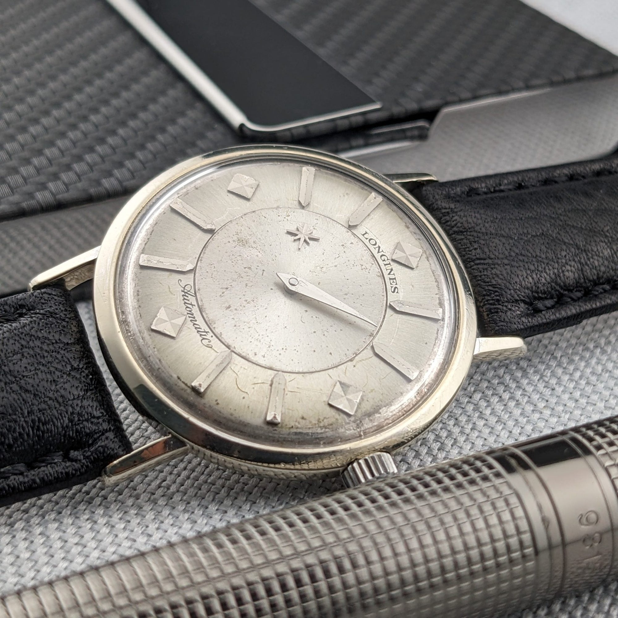 Circa 60 Years Old / Longines Admiral Mystery / Vintage 1960s Watch / Cal 350 Movement / Serviced vintage watch