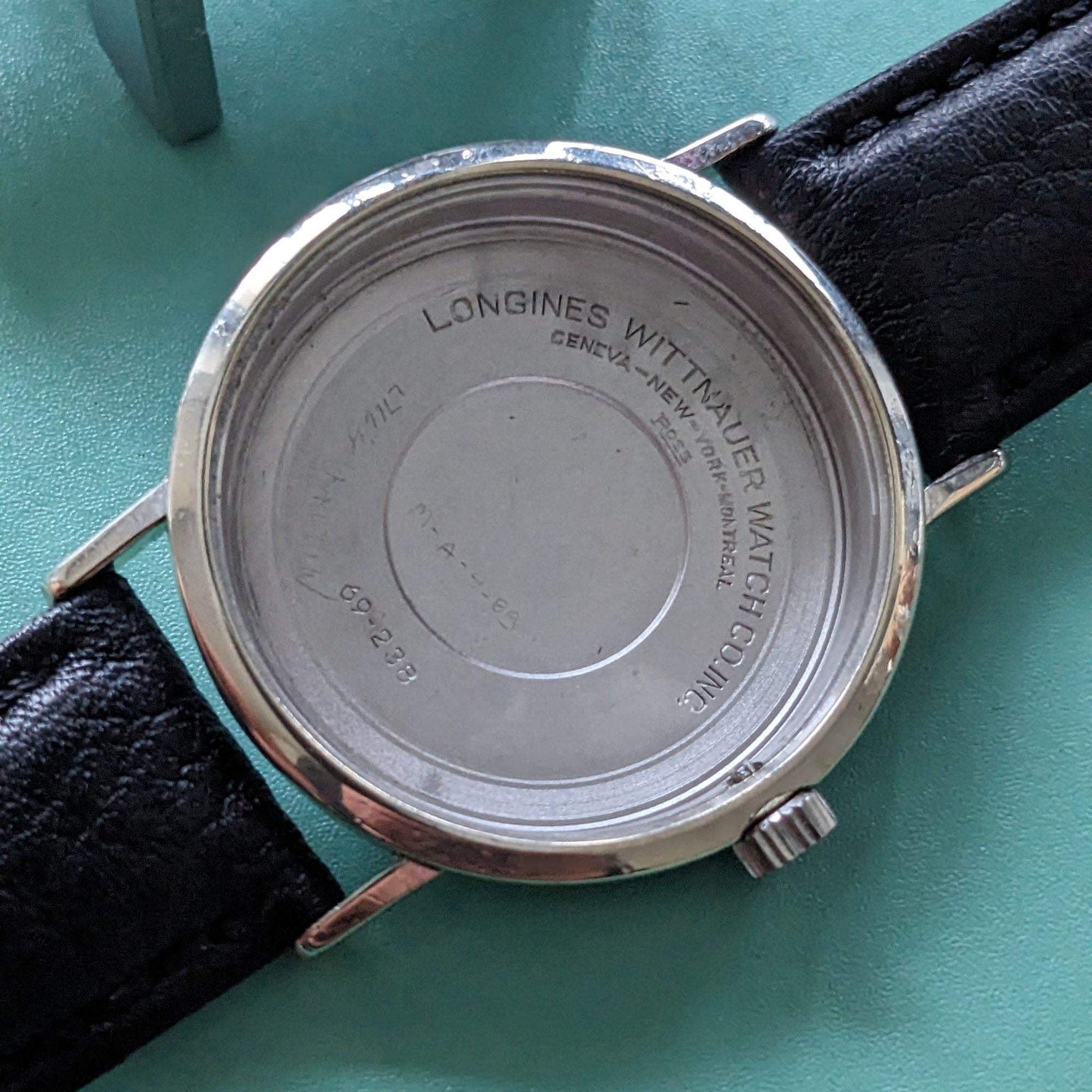Circa 60 Years Old / Longines Admiral Mystery / Vintage 1960s Watch / Cal 350 Movement / Serviced vintage watch