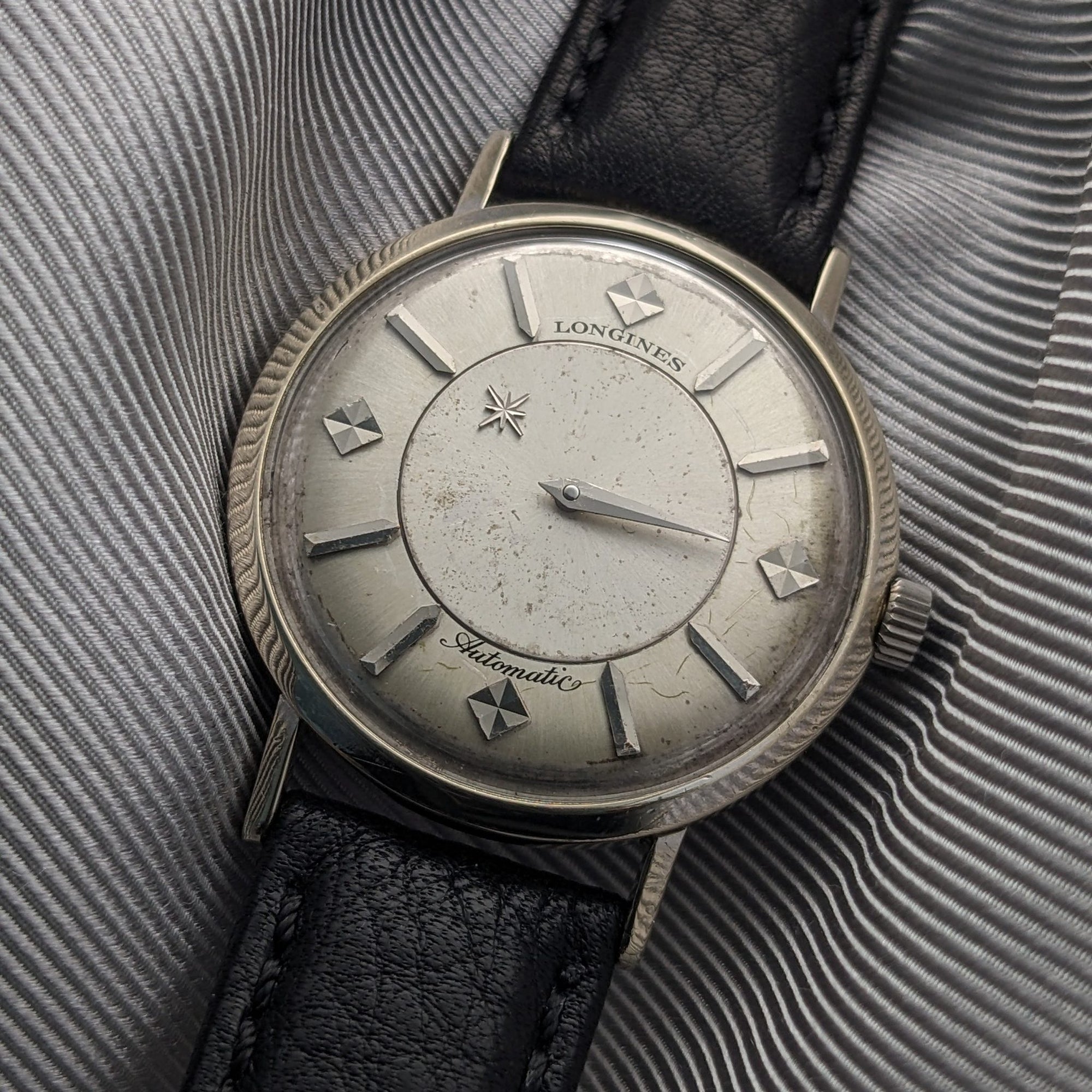 Circa 60 Years Old / Longines Admiral Mystery / Vintage 1960s Watch / Cal 350 Movement / Serviced vintage watch