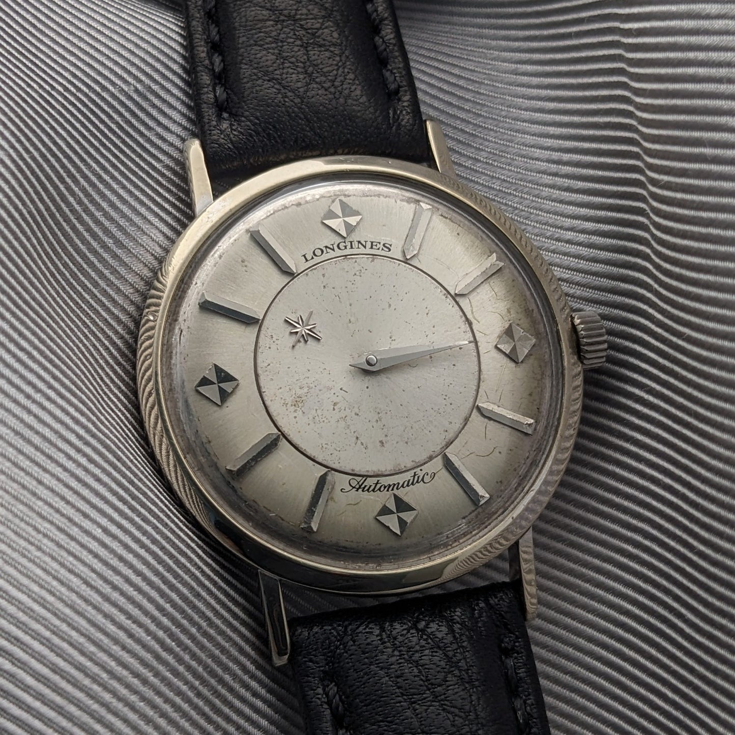 Circa 60 Years Old / Longines Admiral Mystery / Vintage 1960s Watch / Cal 350 Movement / Serviced vintage watch