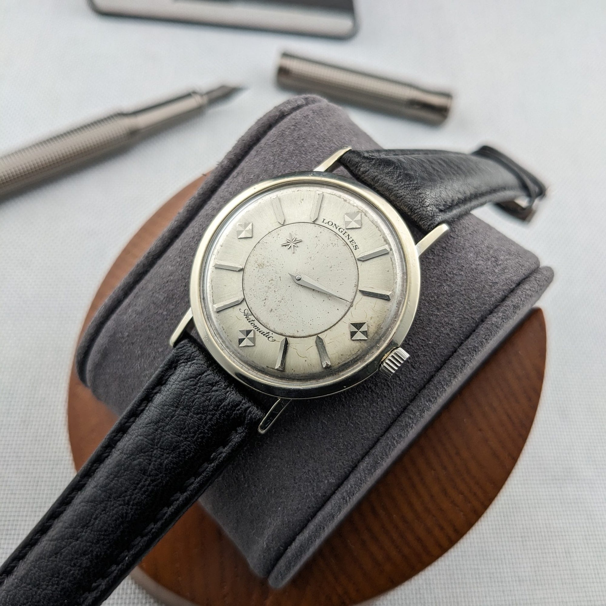 Circa 60 Years Old / Longines Admiral Mystery / Vintage 1960s Watch / Cal 350 Movement / Serviced vintage watch
