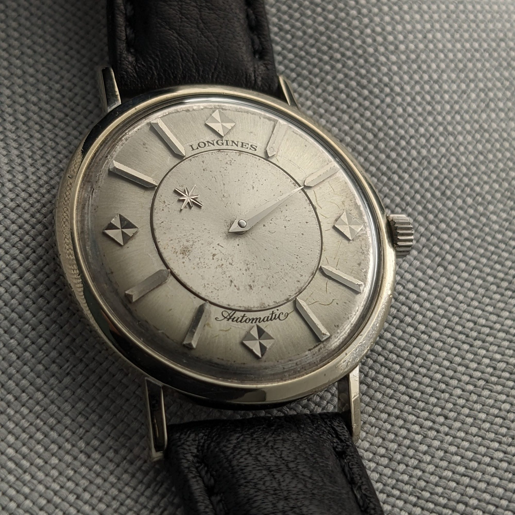 Circa 60 Years Old / Longines Admiral Mystery / Vintage 1960s Watch / Cal 350 Movement / Serviced vintage watch