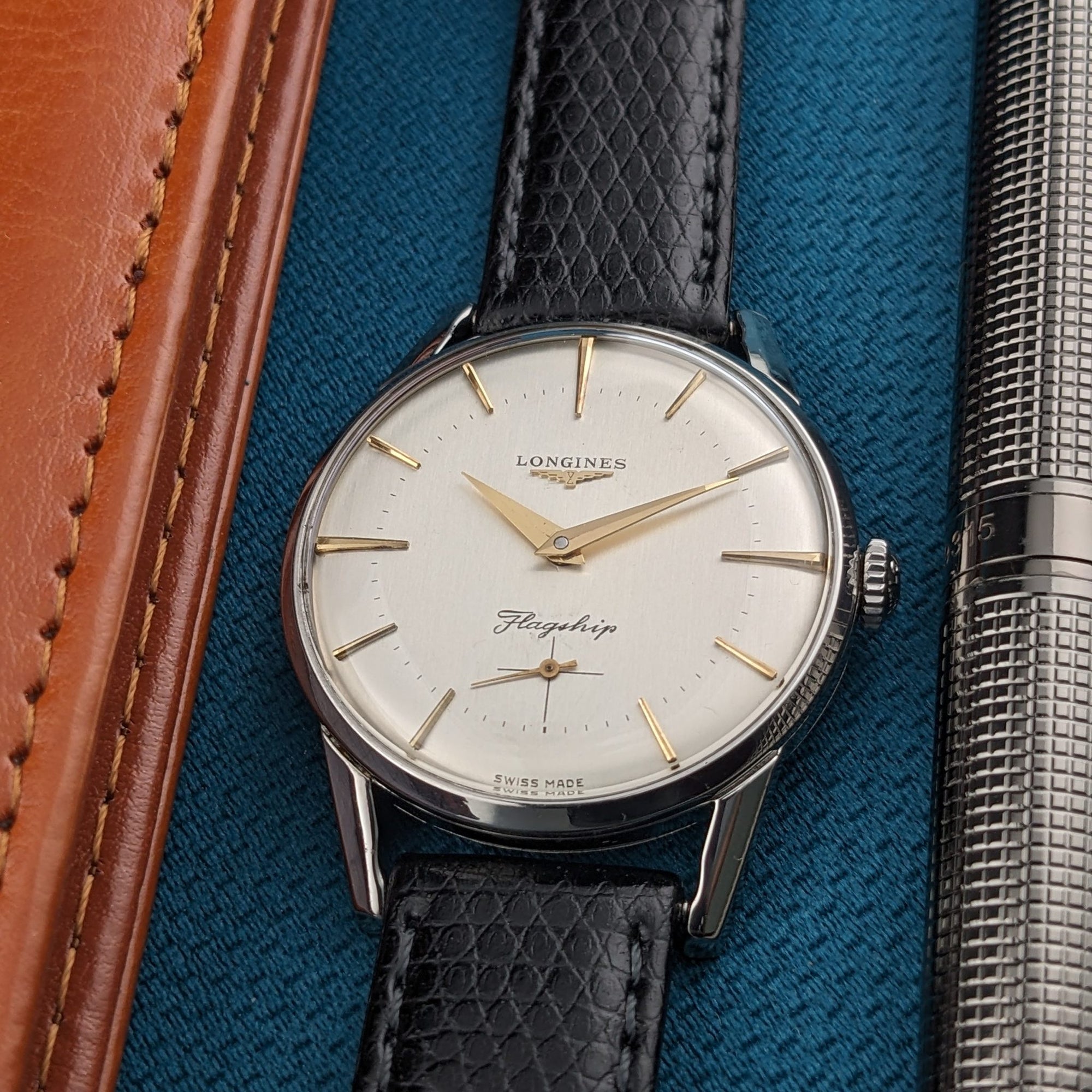 Circa 60 Years Old / Longines Flagship / Ref 101 / Vintage 1960s Watch / Cal 30L Movement / Serviced vintage watch