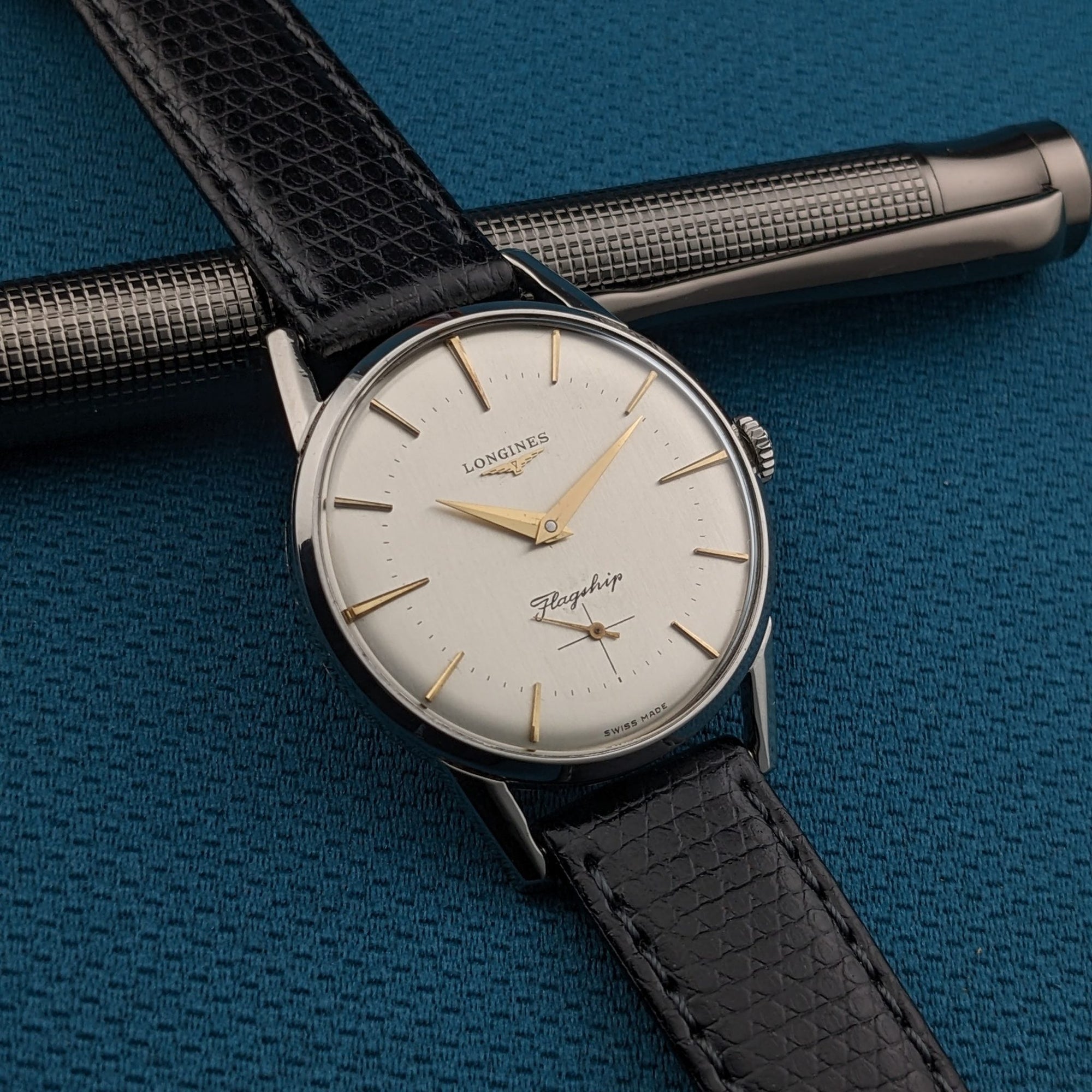 Circa 60 Years Old / Longines Flagship / Ref 101 / Vintage 1960s Watch / Cal 30L Movement / Serviced vintage watch