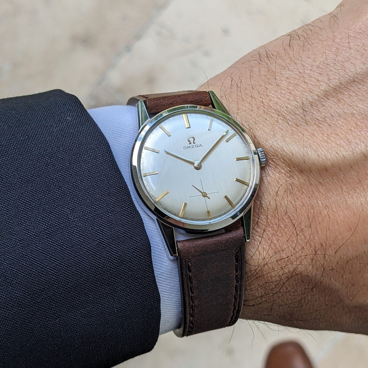 Circa 60 Years Old / Omega Classic / Ref 14391-61 / Vintage 1960s Watch / Cal 269 Movement / Serviced vintage watch