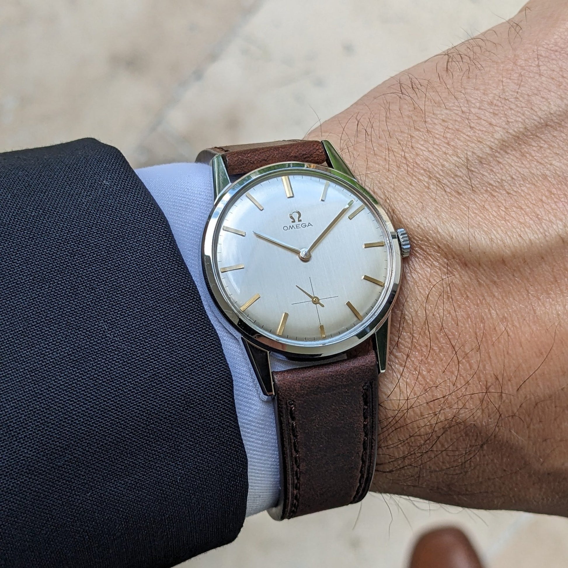 Circa 60 Years Old / Omega Classic / Ref 14391-61 / Vintage 1960s Watch / Cal 269 Movement / Serviced vintage watch