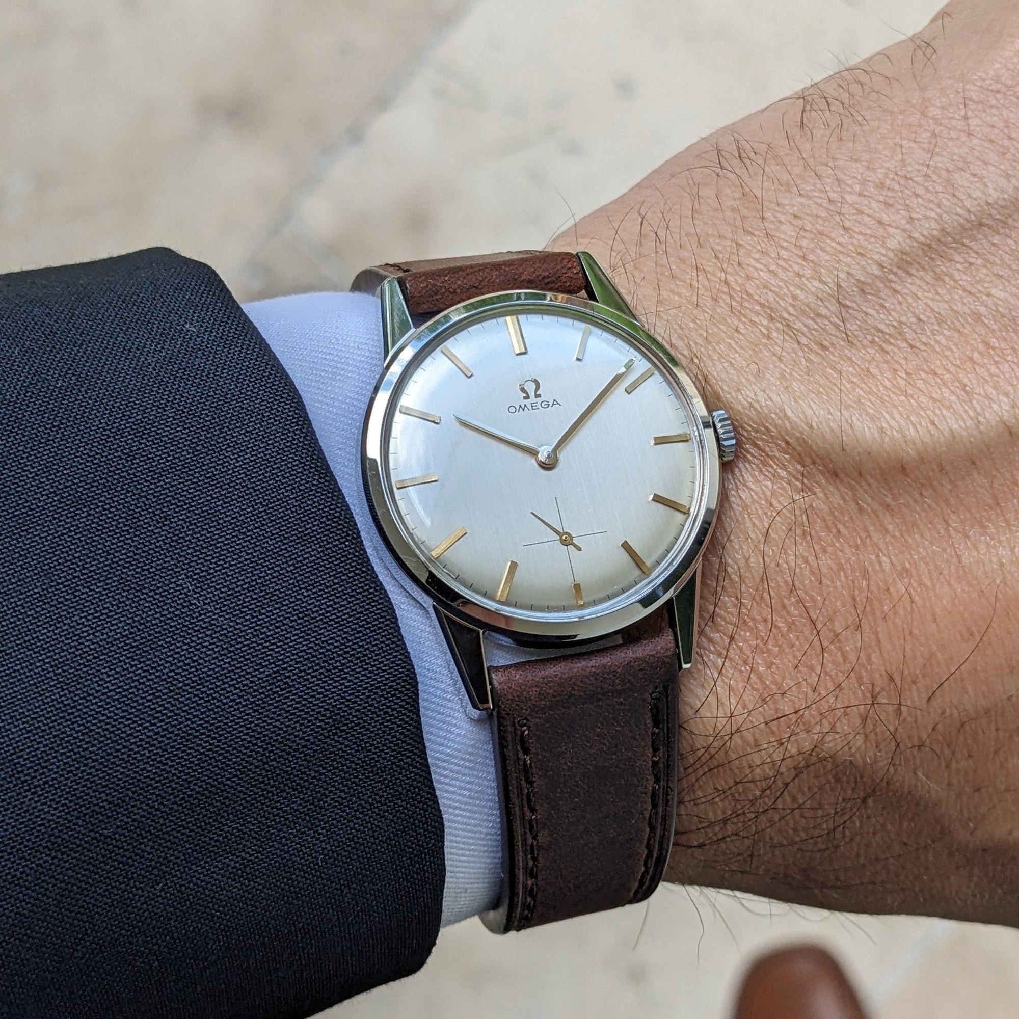 Circa 60 Years Old / Omega Classic / Ref 14391-61 / Vintage 1960s Watch / Cal 269 Movement / Serviced vintage watch
