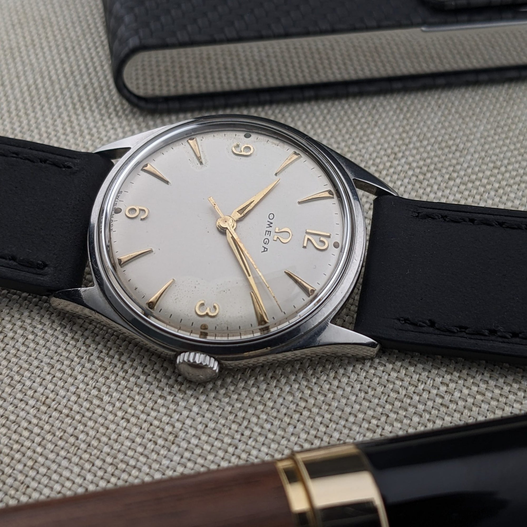 Circa 60 Years Old / Omega Classic / Ref CK 2598 / Vintage 1960s Watch / Cal 520 Movement / Serviced vintage watch