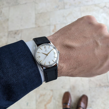 Circa 60 Years Old / Omega Classic / Ref CK 2598 / Vintage 1960s Watch / Cal 520 Movement / Serviced vintage watch