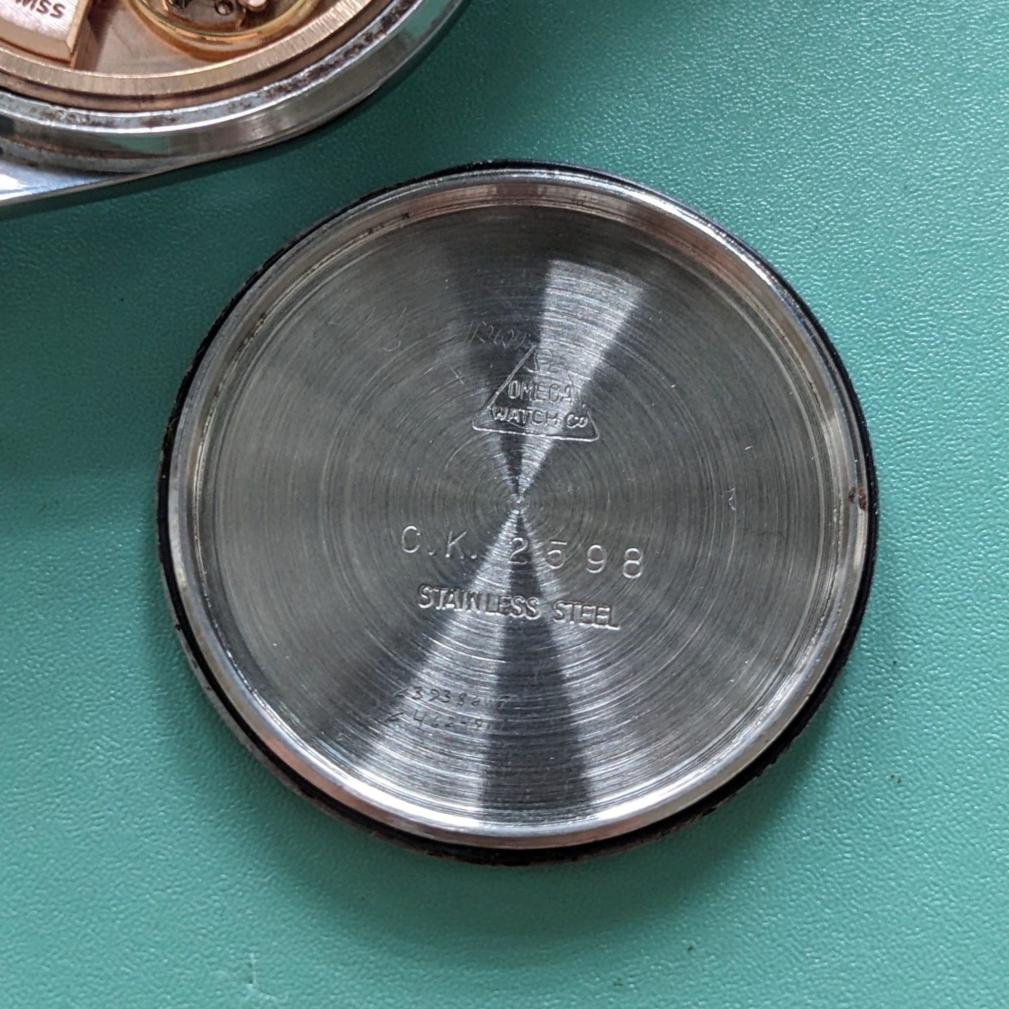 Circa 60 Years Old / Omega Classic / Ref CK 2598 / Vintage 1960s Watch / Cal 520 Movement / Serviced vintage watch