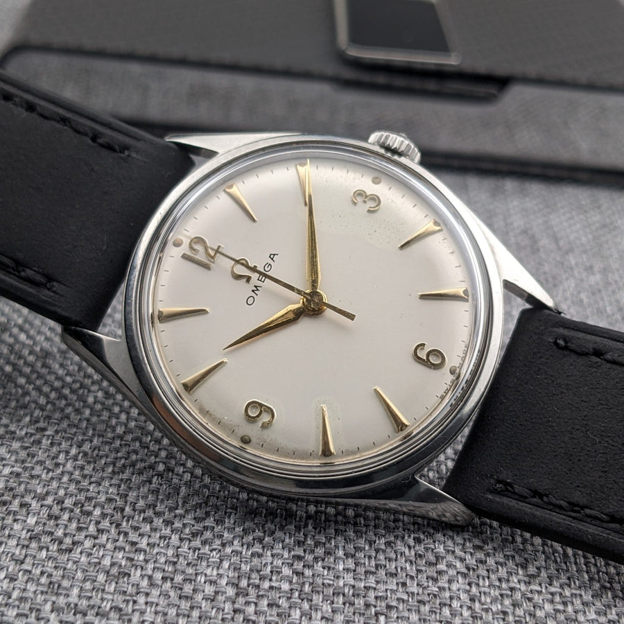 Circa 60 Jahre Alt / Omega Klassik / Ref CK 2598 / Vintage 1960er Uhr / Cal 520 Werk / Gewartet