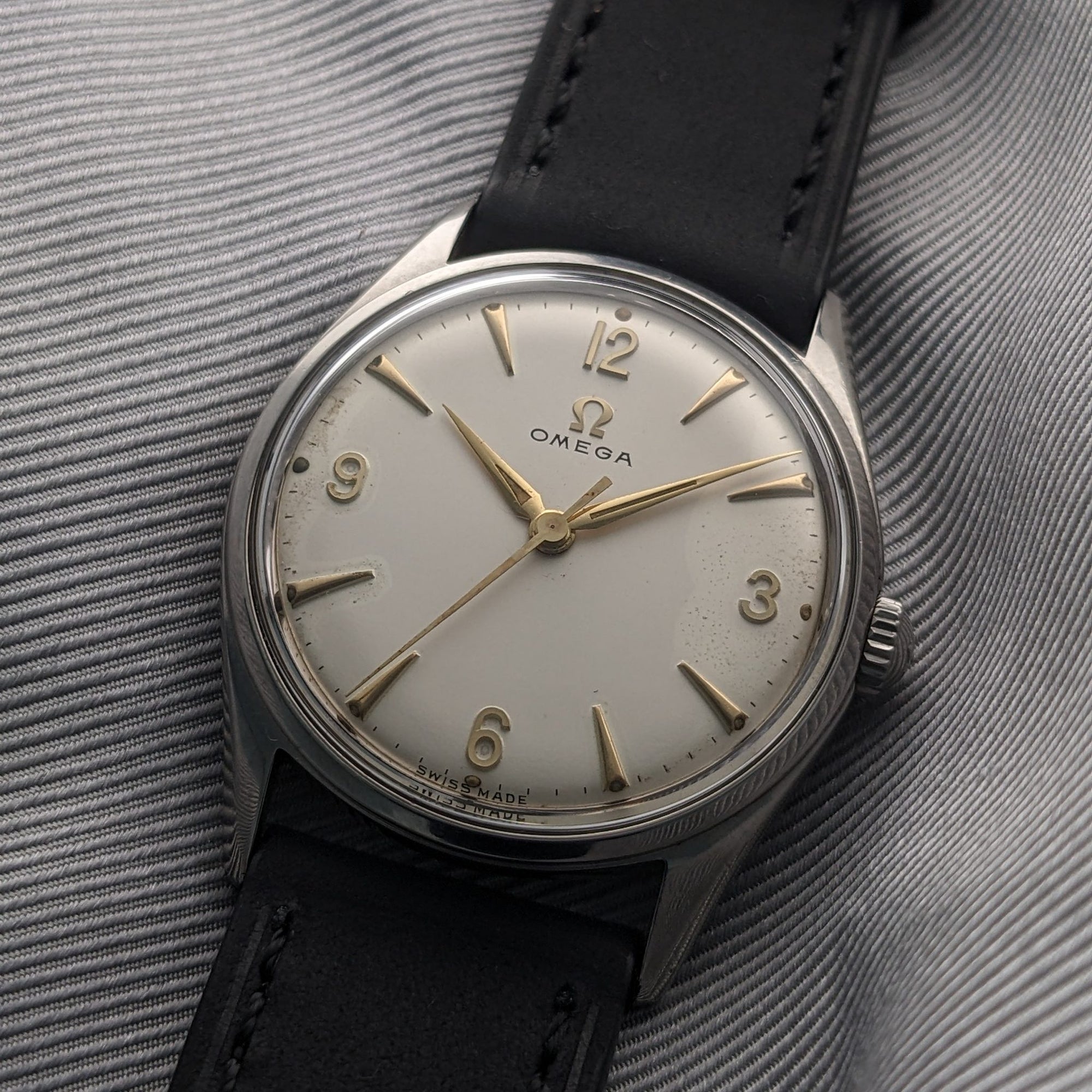 Circa 60 Years Old / Omega Classic / Ref CK 2598 / Vintage 1960s Watch / Cal 520 Movement / Serviced vintage watch